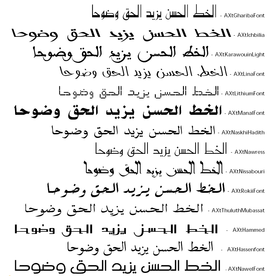 download arabic fonts for free