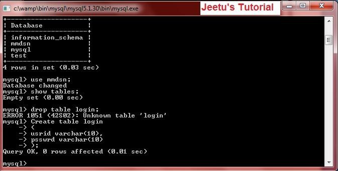 create odbc connection command line
